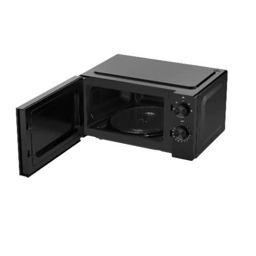 Hisense 25litre Microwave Oven - 800w, Mechanical Control, Black | Mwo25mobs14-h - View 3