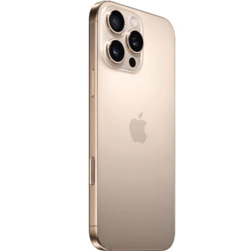 iPhone 16 Pro Max - 6.9" - 512GB ROM - 8GB RAM - Single Sim – 5G - 4685mAh – Desert Titanium - View 3
