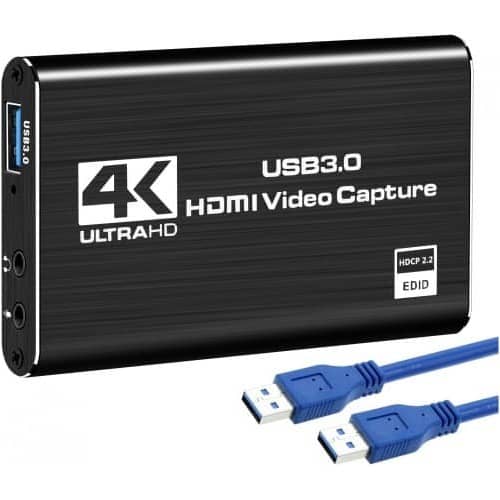 Video Capture Card 4k Hdmi To Usb 3.0 Hd