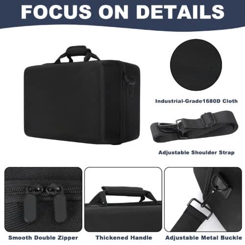 Bag For Slim Ps5 - digital & Disc Versions - Black - View 5