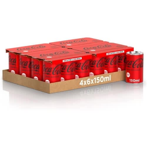 Coca-cola Zero Sugar - 150ml x 24 Cans