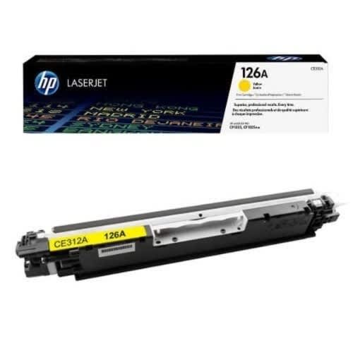 126a Yellow Laser Jet Toner Cartridge - View 2