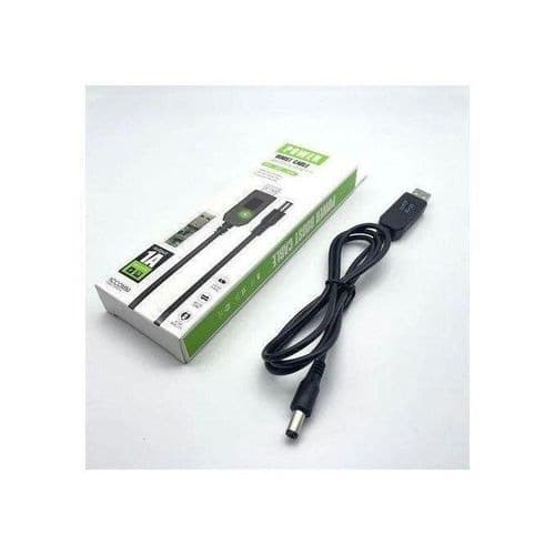 Power Boost Cable Usb To Dc Converter – Multi-voltage 5v 9v 12v Adapter - 100cm - 1a Output - View 1