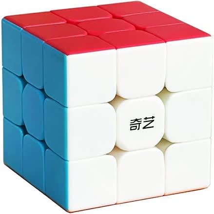QY Toys Warrior S 3x3 Magic Speed Cube Stickerless - View 1