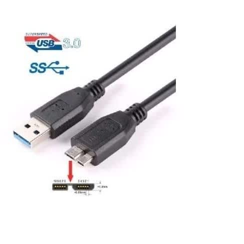 High Speed Micro Usb 3.0 Cable For External Hard Drive Disk - View 3