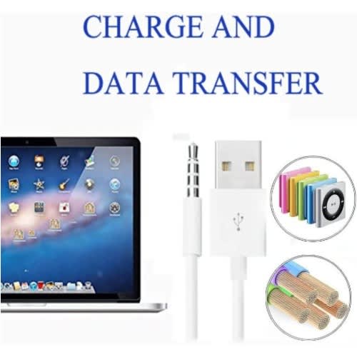 Jack Plug To Usb Power Charger Sync Data Transfer Cable For Ipod - 3.5mm - View 4