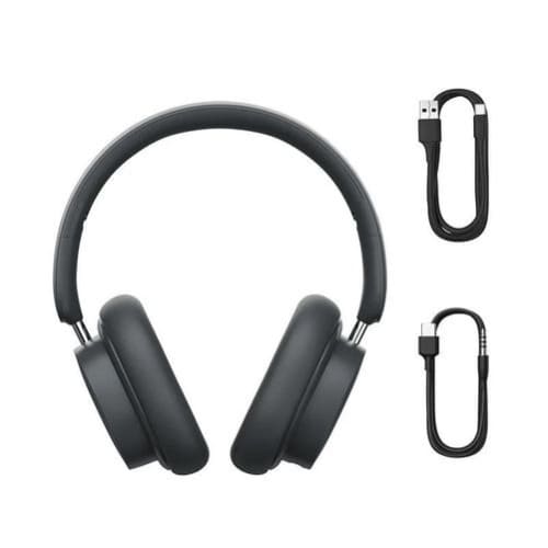 Baseus Bowie D05 Wireless Over-ear Headphones - Cluster Black - View 3