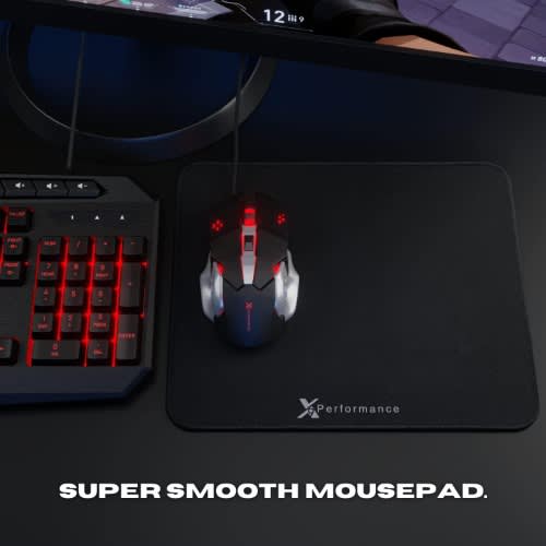 X9 Performance 4-in-1 Gaming Bundle Keyboard / Mouse / Headset And Mousepad - X9game41ecb - View 3
