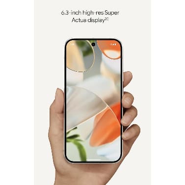 Pixel 9 Pro 5G - 6.3" - 128GB - 16GB - Android 14 - Single Nano Sim - 4700mAh - White - View 2