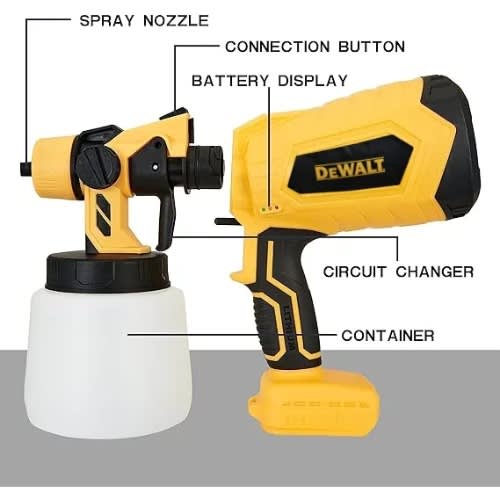 Cordless Sprayer Gun - 118V - View 1
