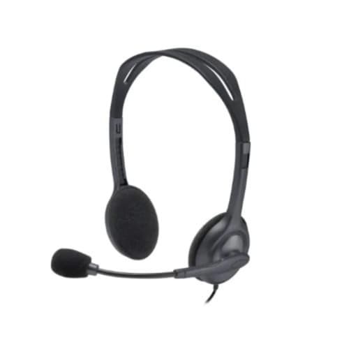 H111 Wired Stereo Headset With Microphone And Noise Cancellation 3.5mm Audio Jack - View 4