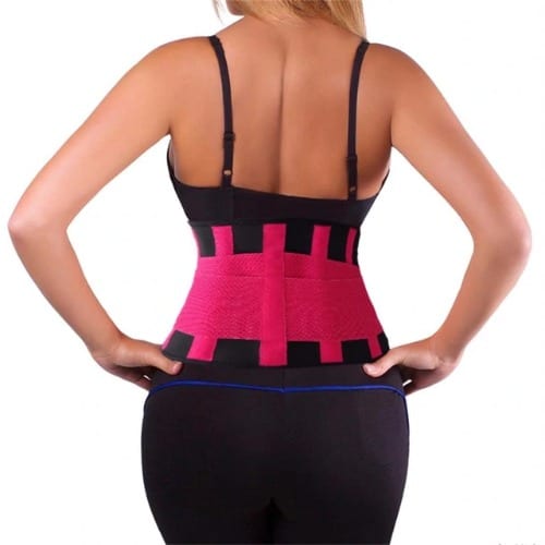 Women's Waist Trainer Belt - Pink - View 2