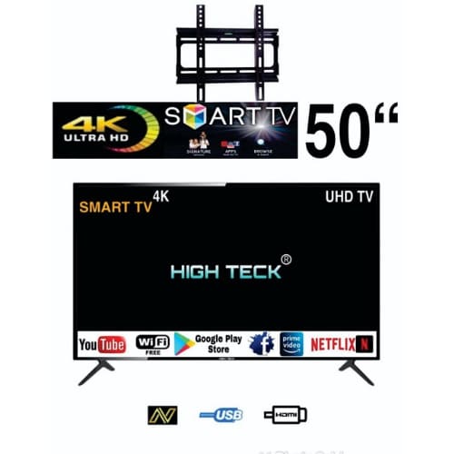 50" High Teck Full HD Android Tv With Hanger - View 3