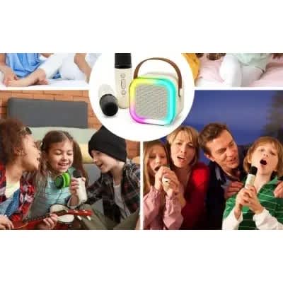 3 in 1 karaoke Wireless Sound System with Speaker & 2 microphone - View 4