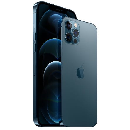 Iphone 12 Pro Max - 6.7" - 6GB RAM - 128GB ROM - 5g - Nano Sim + E-sim - 3000mAh - Blue - Renewed - View 5