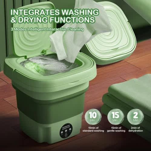 Foldable Mini Washing Machine -4L - View 2