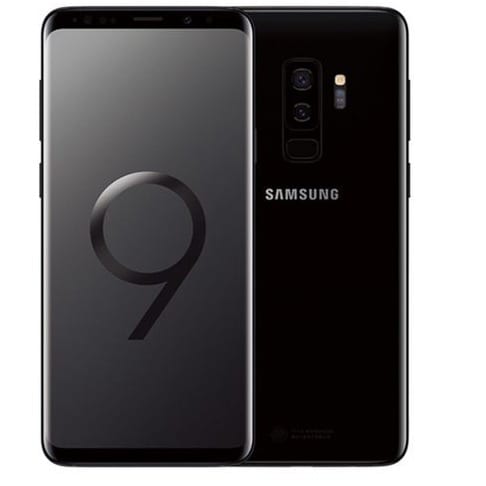 Galaxy S9 Plus - 6.2" - 64GB ROM- 6GB RAM - Single Sim - 3500mAh - Black - Free Pouch & Screen - View 2