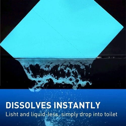 Toilet Cleaning Deodorizing Fragrant Sheets- Green- 60 Pcs - View 3