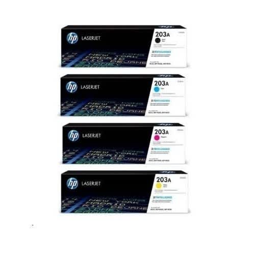203a Laser Jet Toner Cartridge - Black - Cyan - Yellow & Magenta