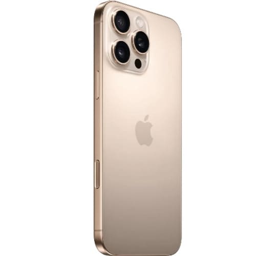 iPhone 16 Pro - 6.3" - 128GB ROM - 8GB RAM - Single Sim – 5G - 3582mAh – Desert Titanium - View 3