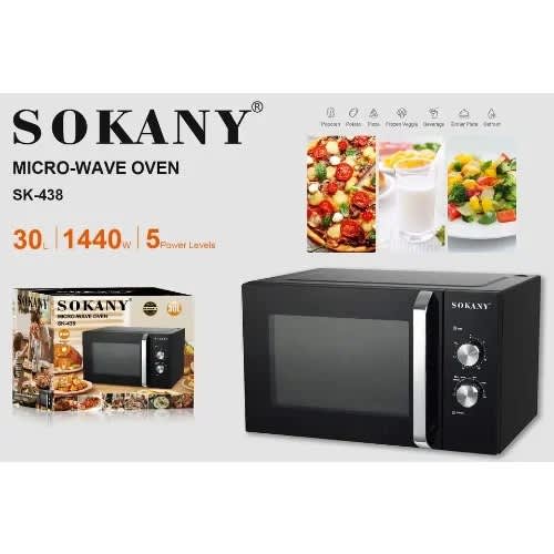 Sokany Microwave Oven - 30l - Sk-438 - 1440w - View 3