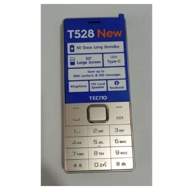 T528 - 2.8" - 16MB ROM - 8MB RAM - 2500mAh - Gold - View 2