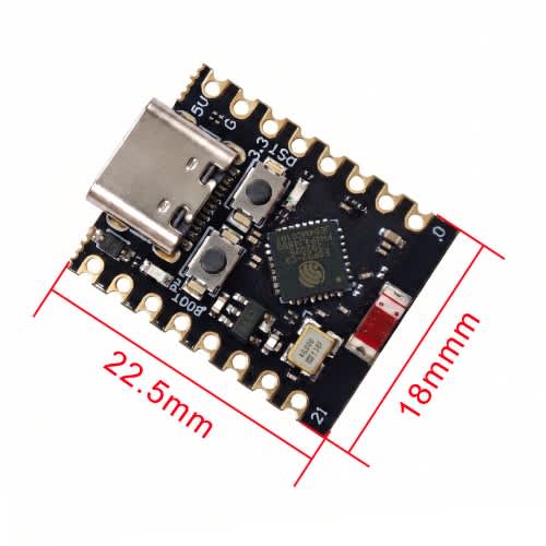 ESP32-C3 Super Mini WiFi & Bluetooth Development Board - View 5