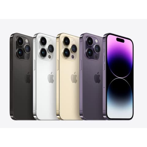 Iphone 14 Pro - 6.1" - 128GB ROM + 6GB RAM - Nano Sim - Gold - View 3
