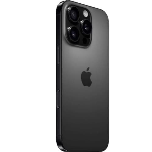 Iphone 16 Pro - 6.3" - 128GB ROM - 8GB RAM - Single Sim - 5g - 3582mAh – Black Titanium - View 3