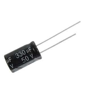 Aluminium Electrolytic Capacitor 1set - 330uf - 15pcs - 50v