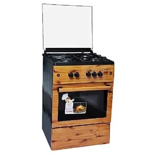 Maxi Gas-cooker 6060 - 3b+1e - Igl Wood - View 2