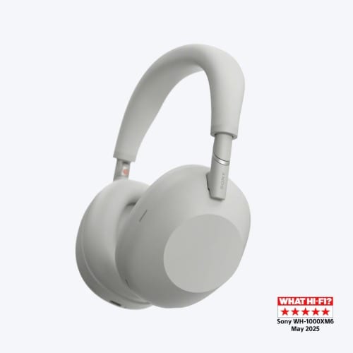 Wireless Noise Cancelling Headphone - Wh-1000xm6 - White - View 1