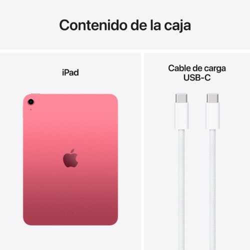 iPad 11th Gen with A16 Chip - 11" - 256GB - Cellular + WiFi - Pink - View 3