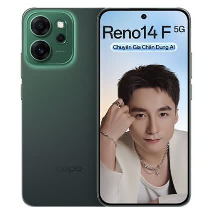 Reno14 F 5G - 6.57" - 512GB ROM - 12GB RAM - Dual SIM - Fingerprint - 6000mAh - Green - View 2