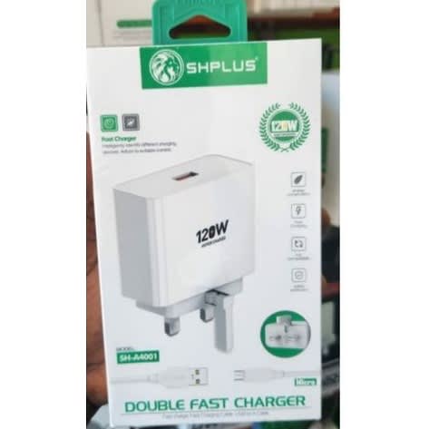 Shplus 120w Typec Double Fast Charger Type c - View 1