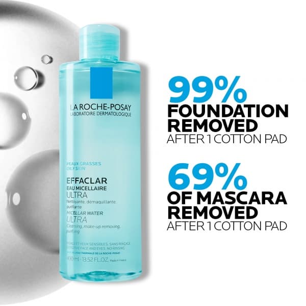 Effaclar Eau Micellar Ultra 400ml - View 3