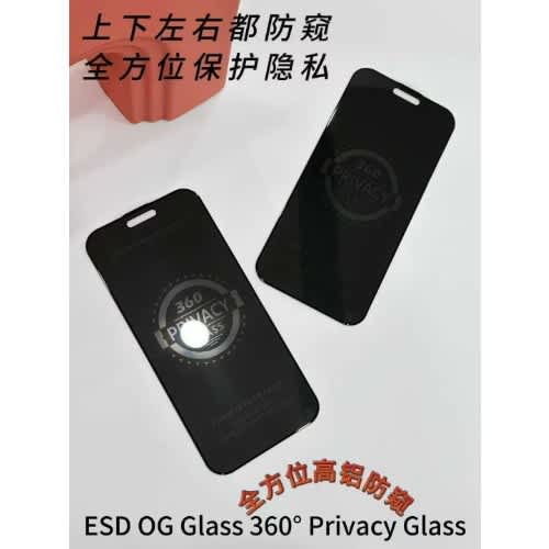 360° Anti-scratch/ Tempered Glass Privacy Screen Protector For Iphone 17 - View 3