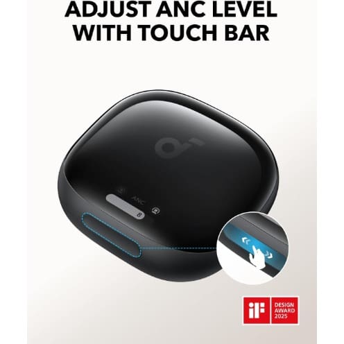 Anker Soundcore Liberty 4 Pro By Anker, Noise Cancelling Wireless Earbuds Black - View 2