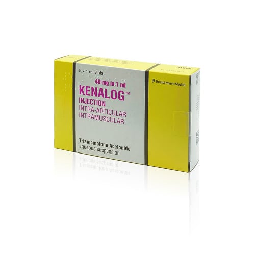 Kenalog Injection Triamcinolone Acetonide - 5 Vials - View 3