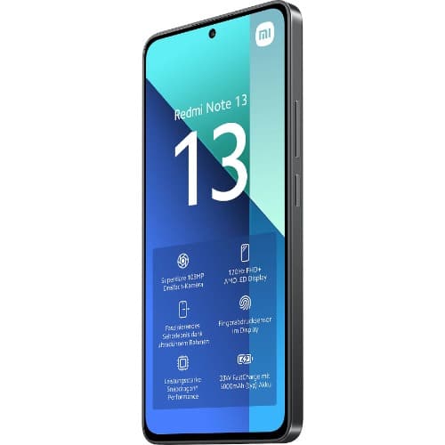 Redmi Note 13 - 6.67" - 512GB ROM - 8GB RAM - 108MP - 4G LTE - Dual SIM - 5000mAh - Black - View 3