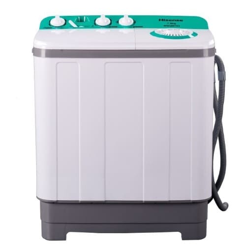 Top Loader Manual Washing Machine Twin Tub - Wash 7kg - Spin5kg - Wsqb- 753 - View 3