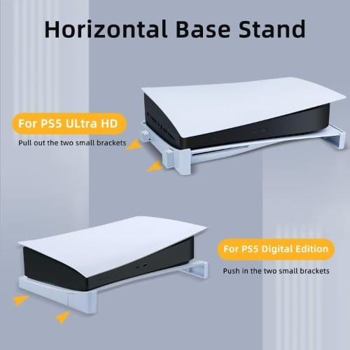 Ps5 Fat Horizontal Stand - For Both Disc & Digital Version - View 3
