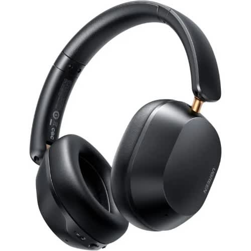 Hitune Max5c Wireless Headphones Hybrid Active Noise Cancelling - Black - View 6
