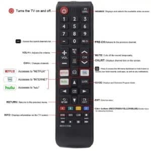 Samsung Smart Tv Remote Control For Bn59-01315a - View 3