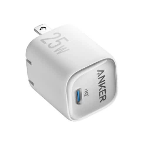 Anker - 25W - USB Type-C Charger - White - View 3