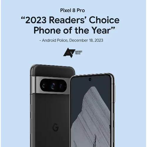 Pixel 8 Pro 5G - 6.7" - 128GB ROM - 12GB RAM - Single Nano Sim + eSIM - 5050mAh - Obsidian - View 3