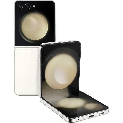 Galaxy Z Flip 5 - 6.7'' - 256GB ROM - 8GB RAM - 5g - 3300mAh - Cell Phone - Cream