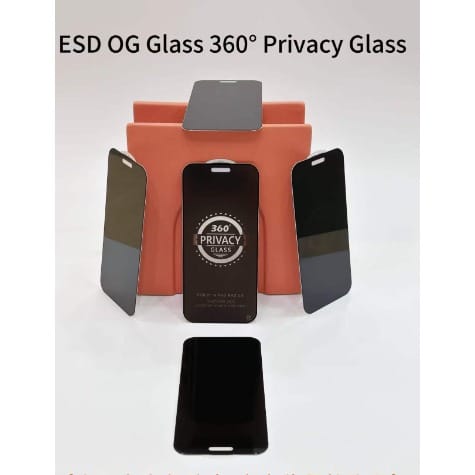 360° Anti-scratch/ Tempered Glass Privacy Screen Protector For Iphone 17