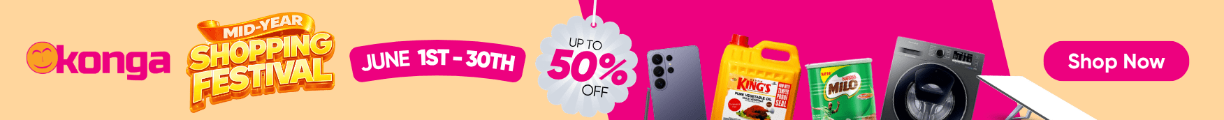 Konga Mid Year Shopping Festival