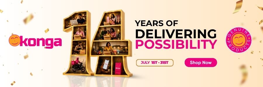 Konga At 14 Anniversary Sale